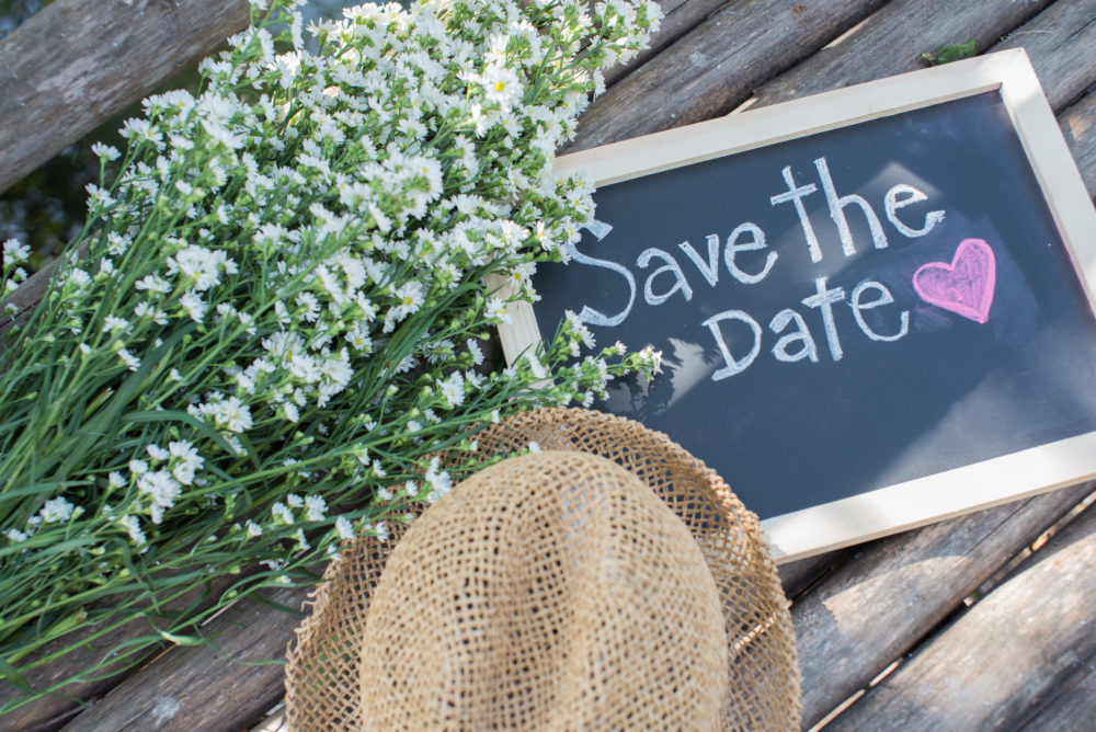 Hochzeitspapeterie Save the date Karten