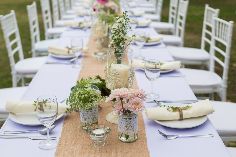 Gartenhochzeit Ausstattung