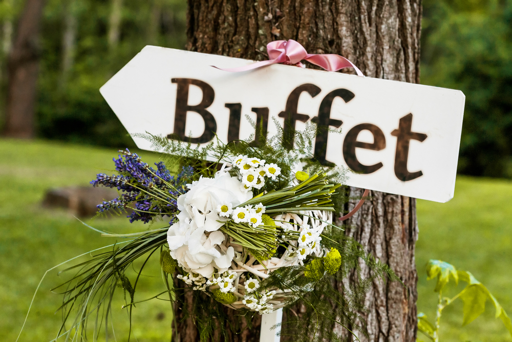 Spartipps Hochzeit Buffet statt Menü