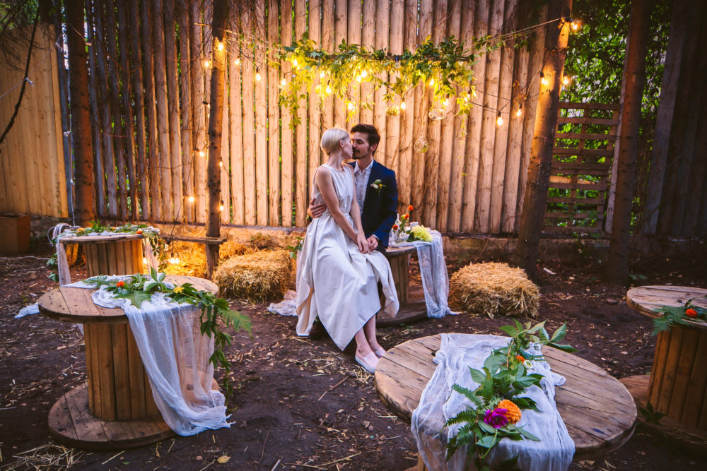 Scheunenhochzeit Dekoration