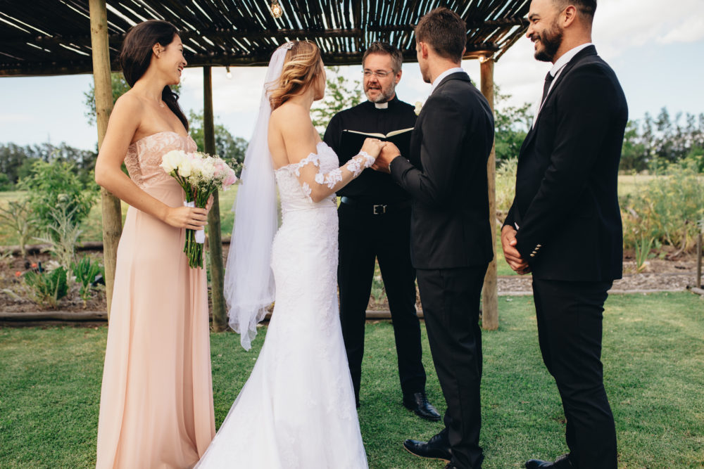 Hochzeit im eigenen Garten Freie Trauung