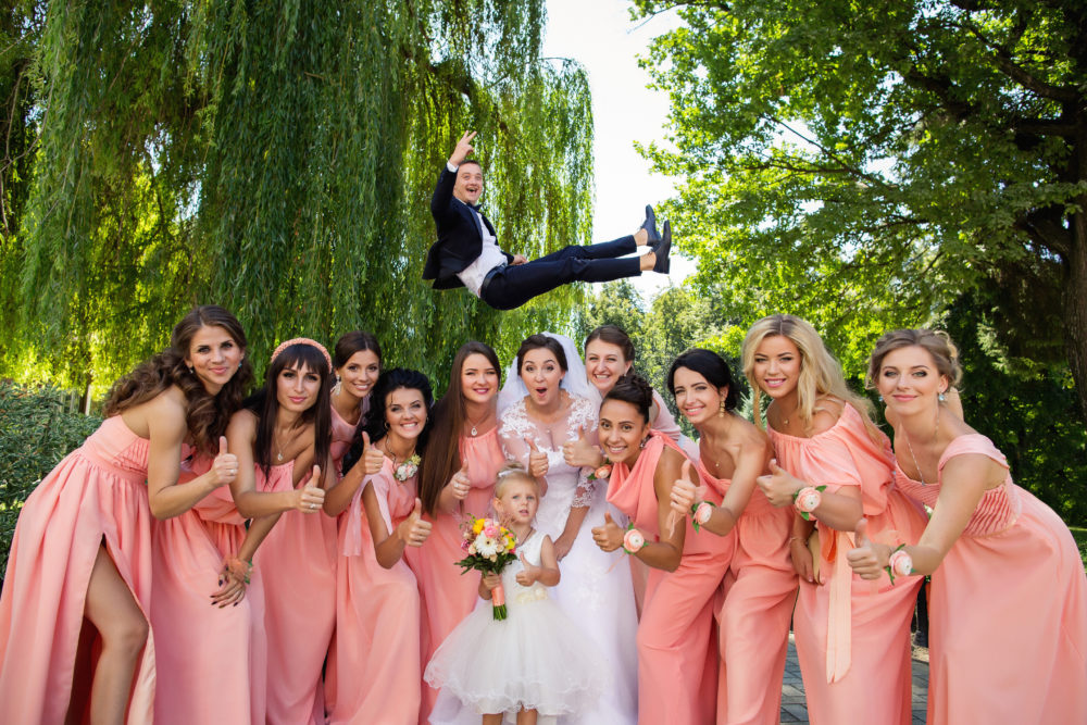 Hochzeitsfotos Gruppenbild