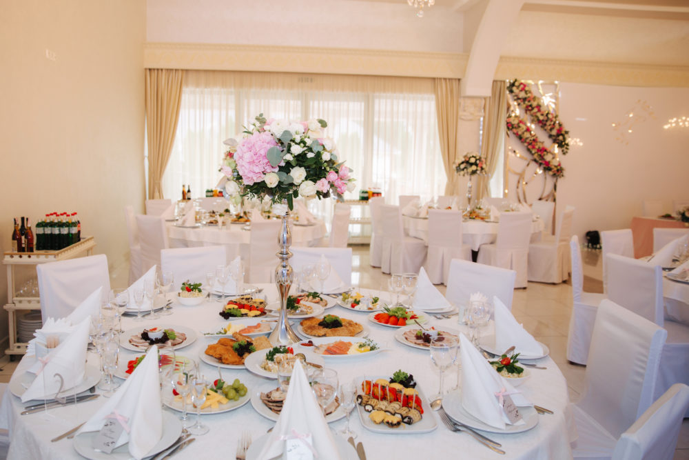 Hochzeits-Catering Absprache mit Hochzeitslocation