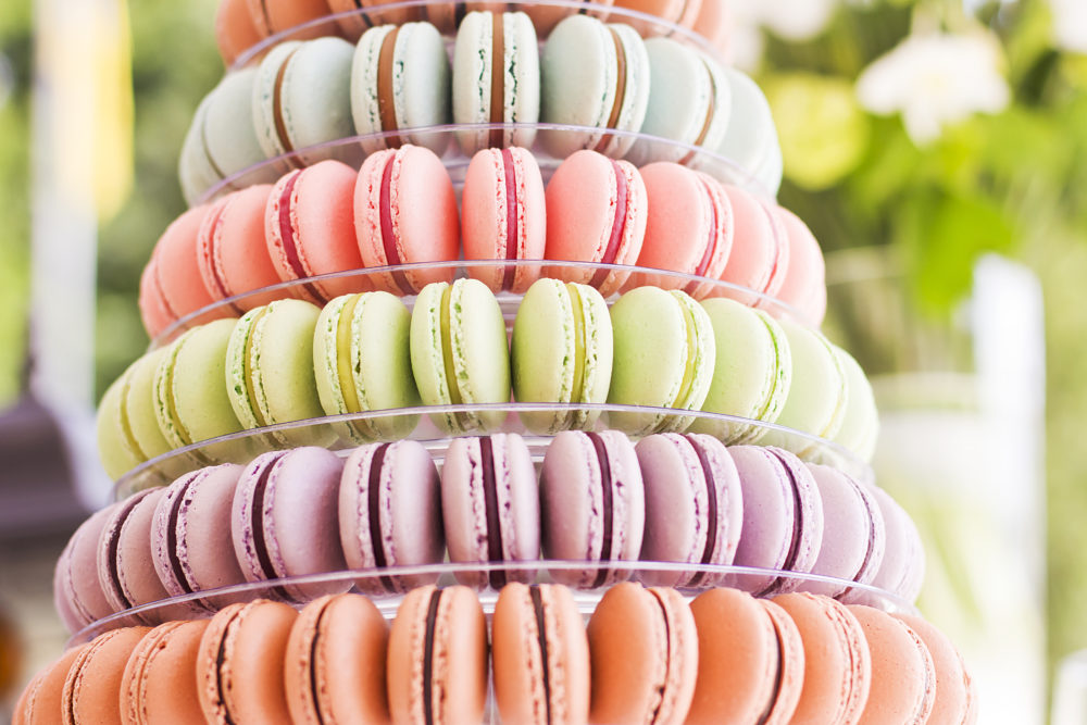 Alternative zur Hochzeitstorte Macarons