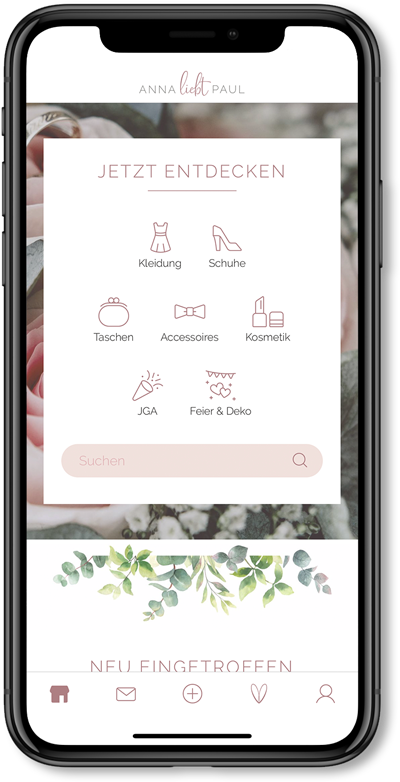 Nachhaltige Hochzeit Anna liebt Paul App Startseite
